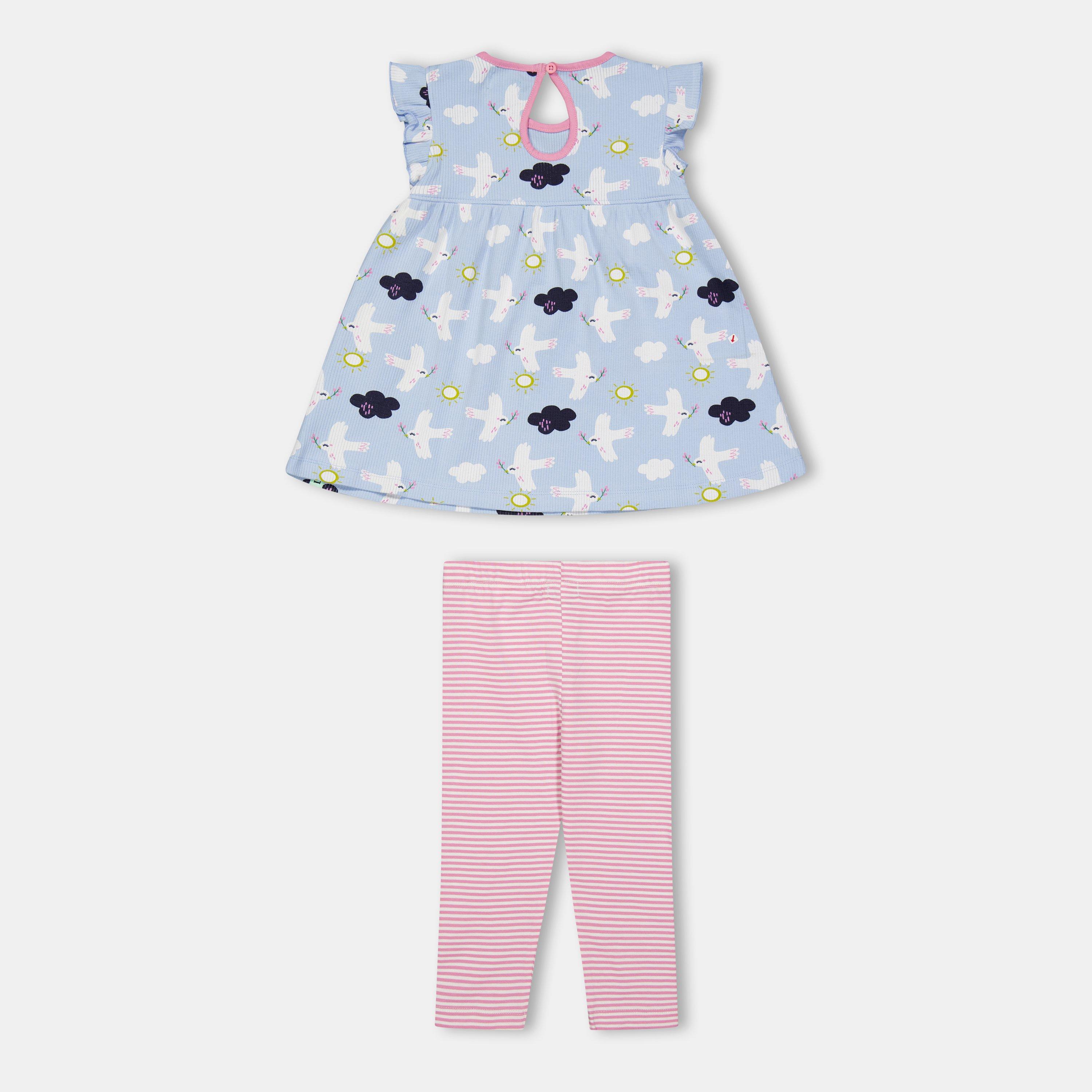 Multi - Lilly and Sid - Ribbed Leggings - 2