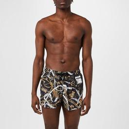 Moschino Tailor Print Swim Shorts