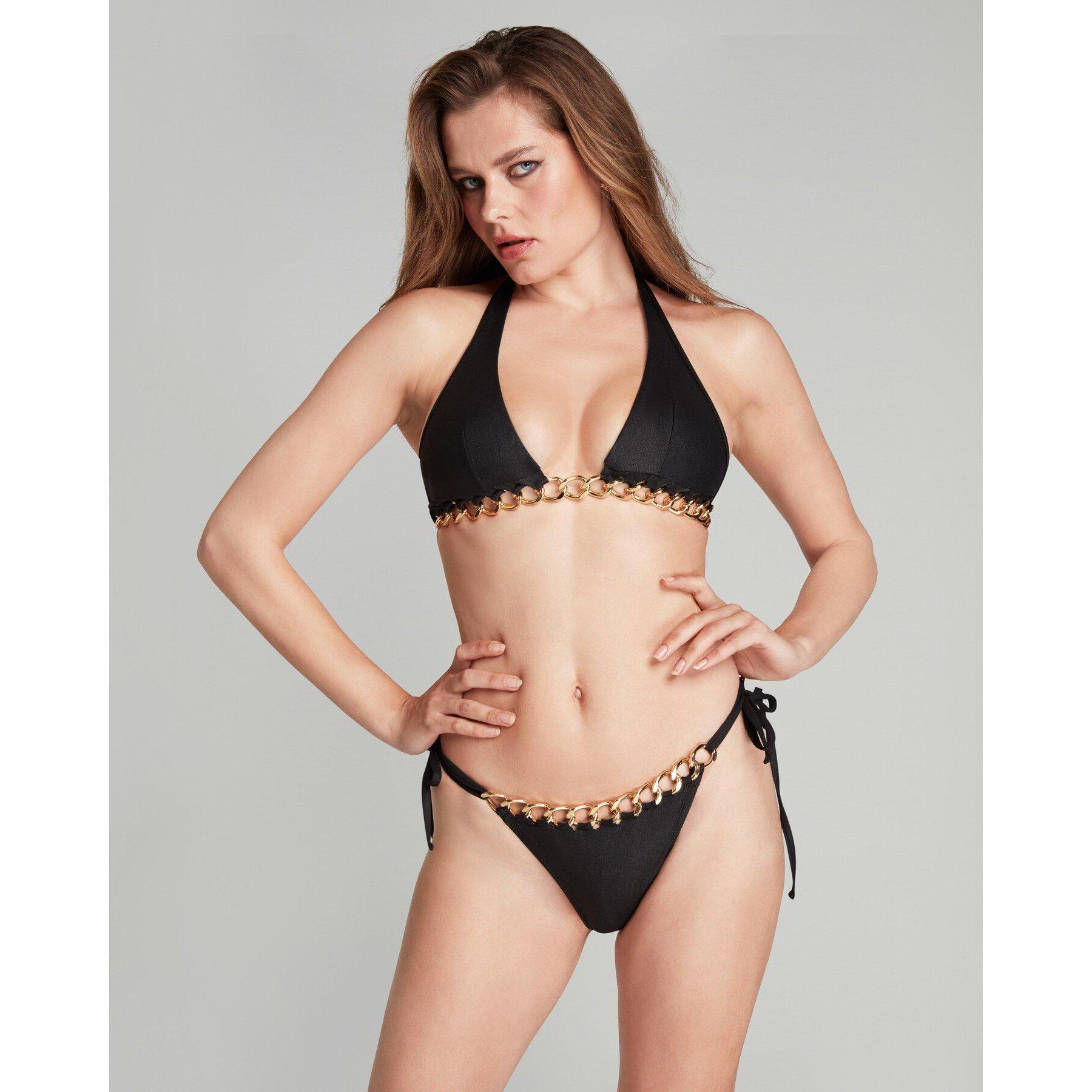 Black/Gold - Agent Provocateur - AXL Bikini top - 2