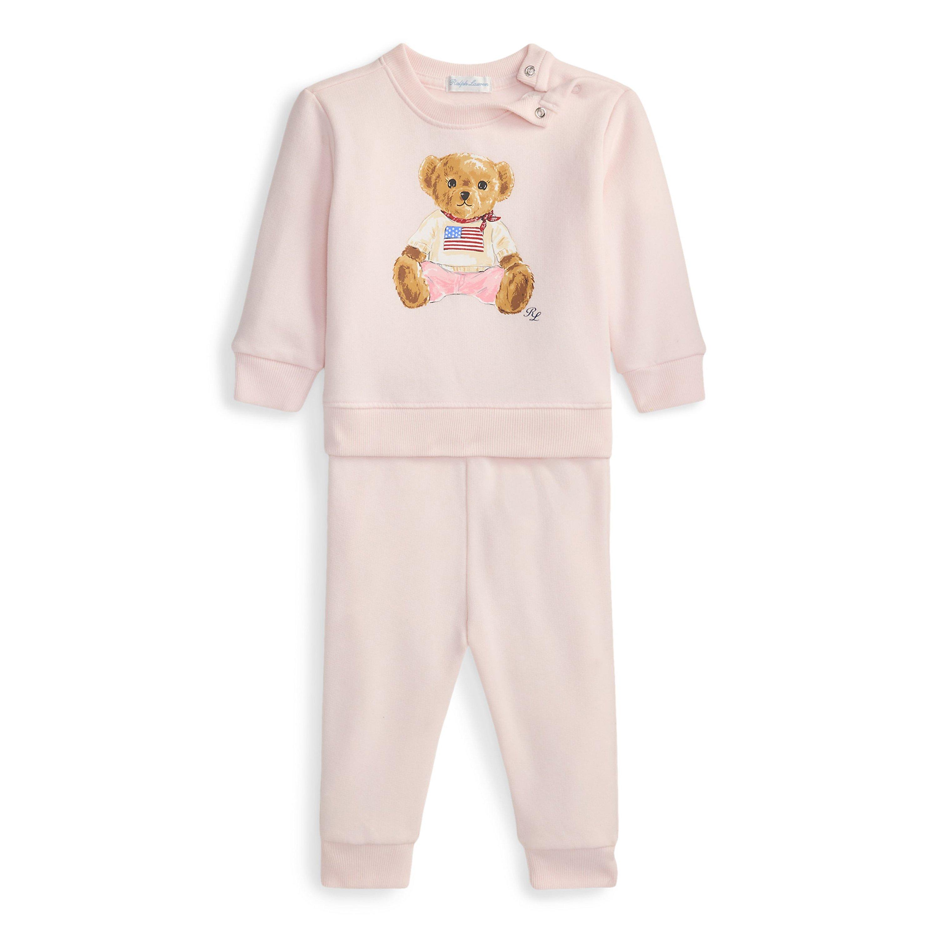 Delicate Pink - Polo Ralph Lauren - Unisex Kids' Bear Tracksuit - 1