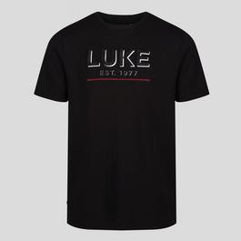 Luke 1977 Three D Text T-Shirt