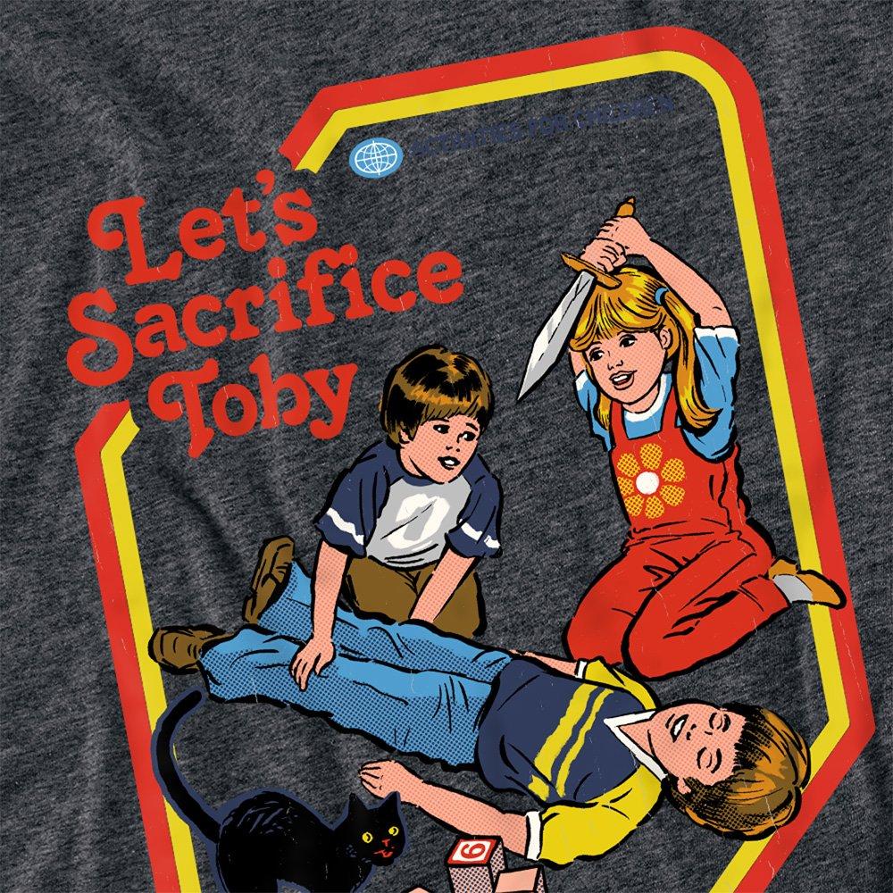 Charcoal - Steven Rhodes - Steven Rhodes LetS Sacrifice Toby Tee Charcoal - 2
