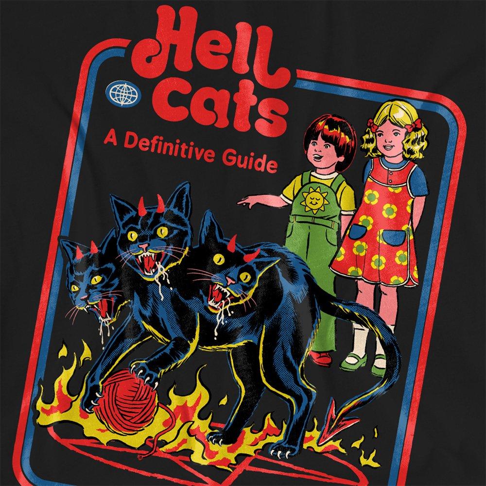 Black - Steven Rhodes - Steven Rhodes Hell Cats T Shirt Black - 2