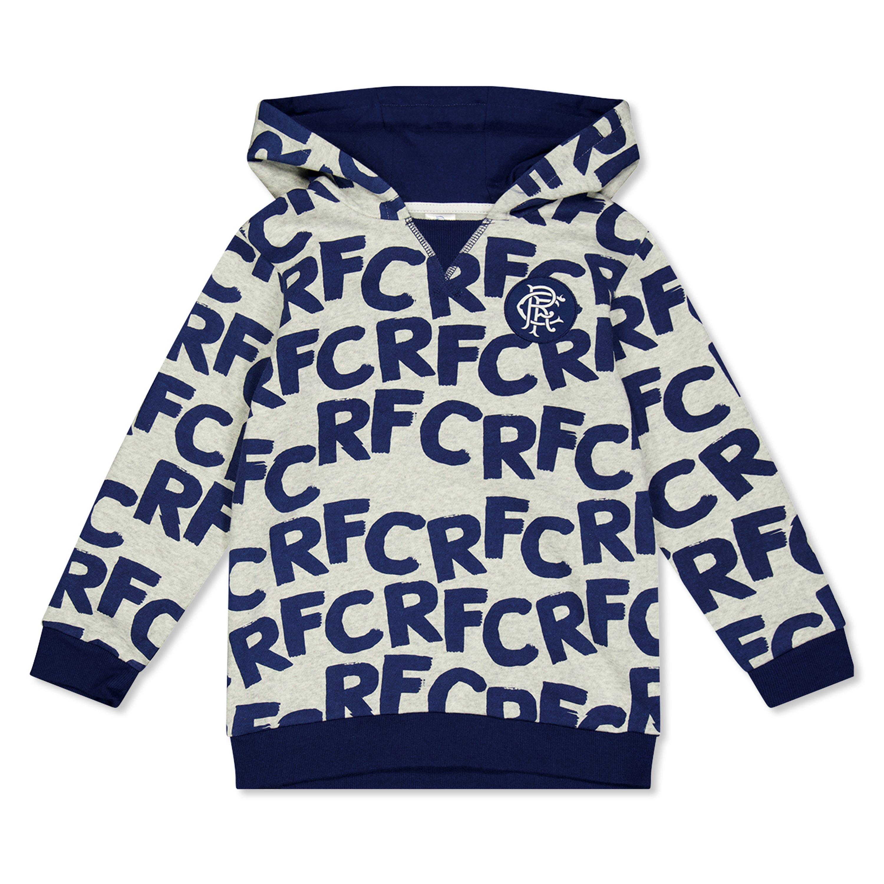 Grey - Castore - Unisex Kids' Overhead Hoodie - 1