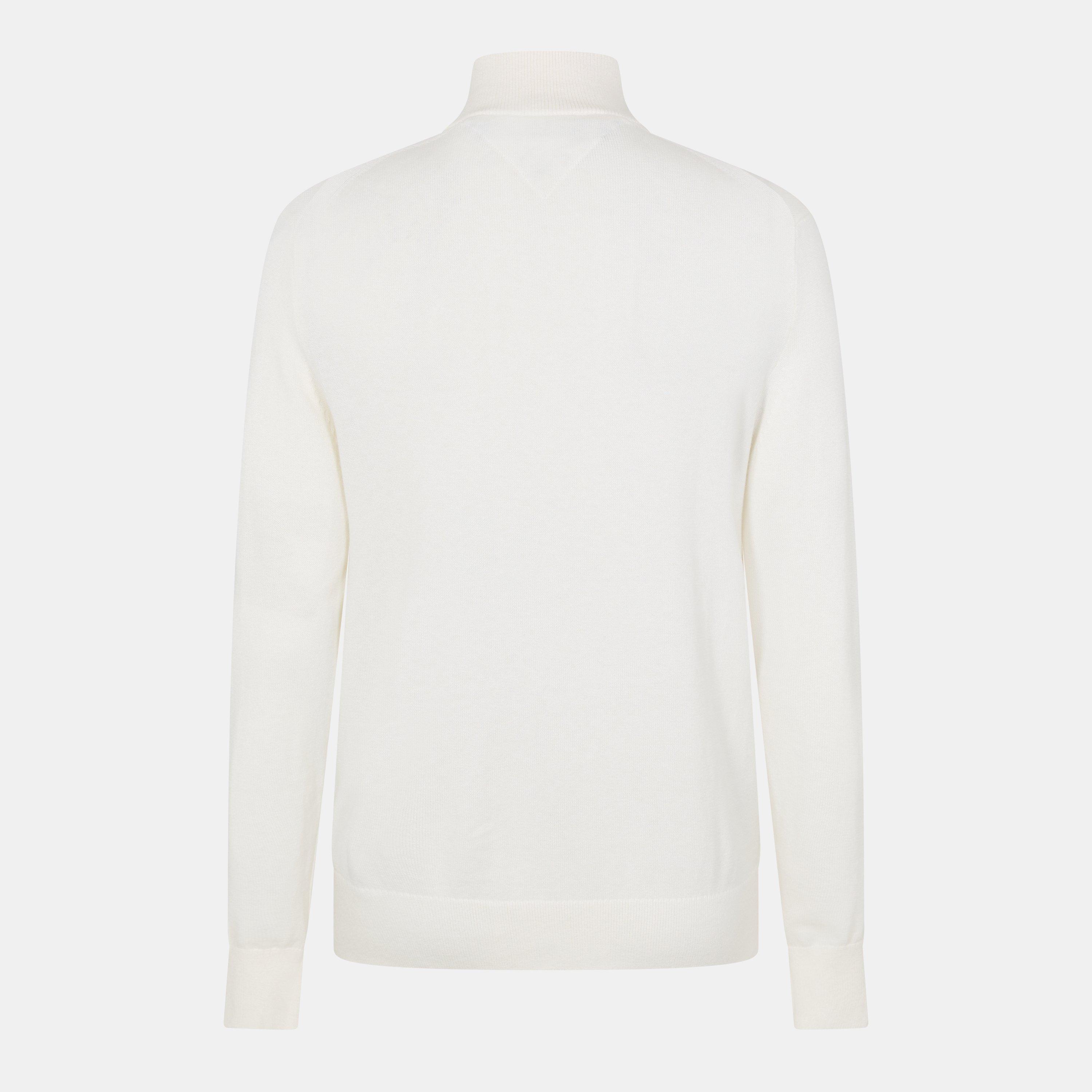 White YBI - Tommy Hilfiger - Half-zip sweater - 2