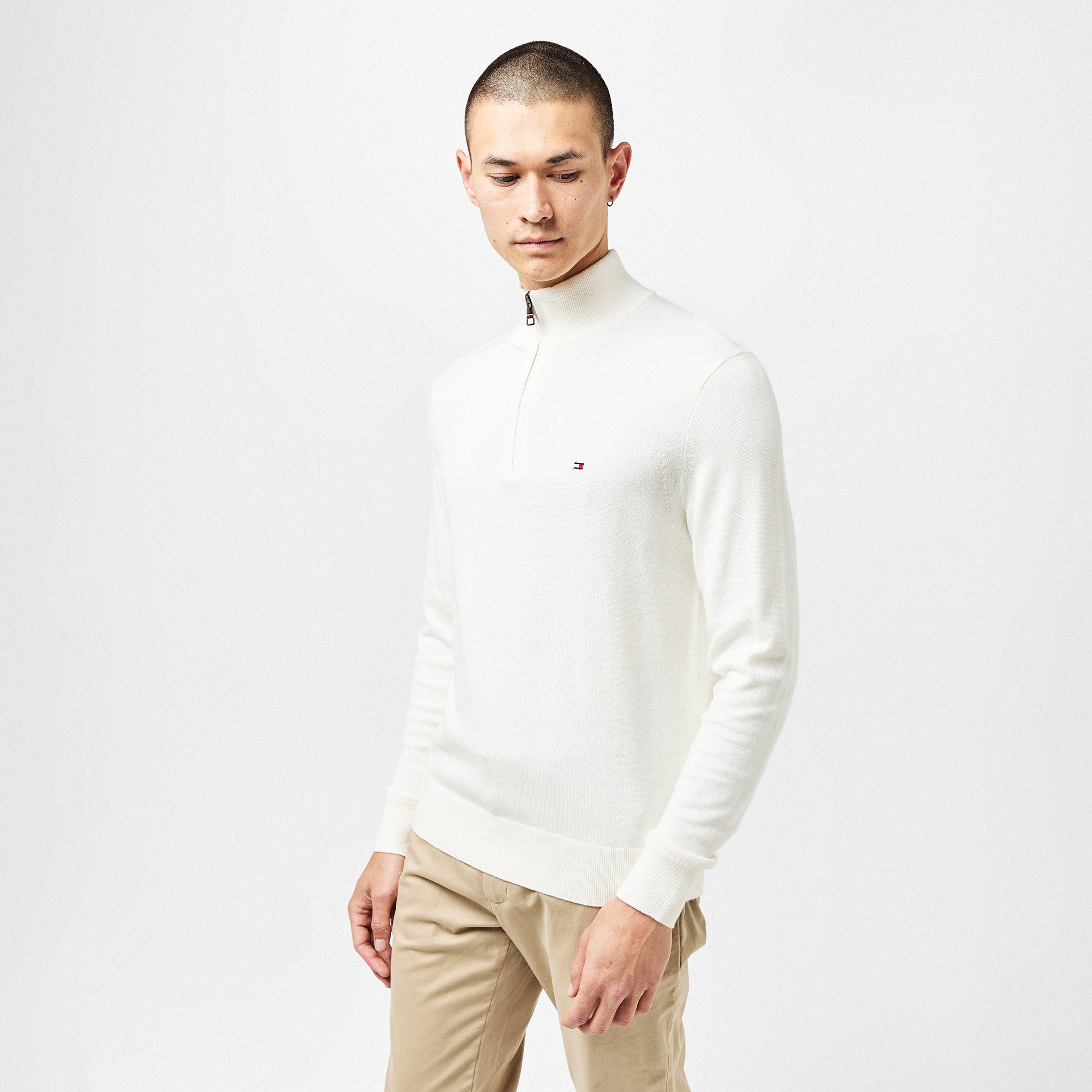 White YBI - Tommy Hilfiger - Half-zip sweater - 3
