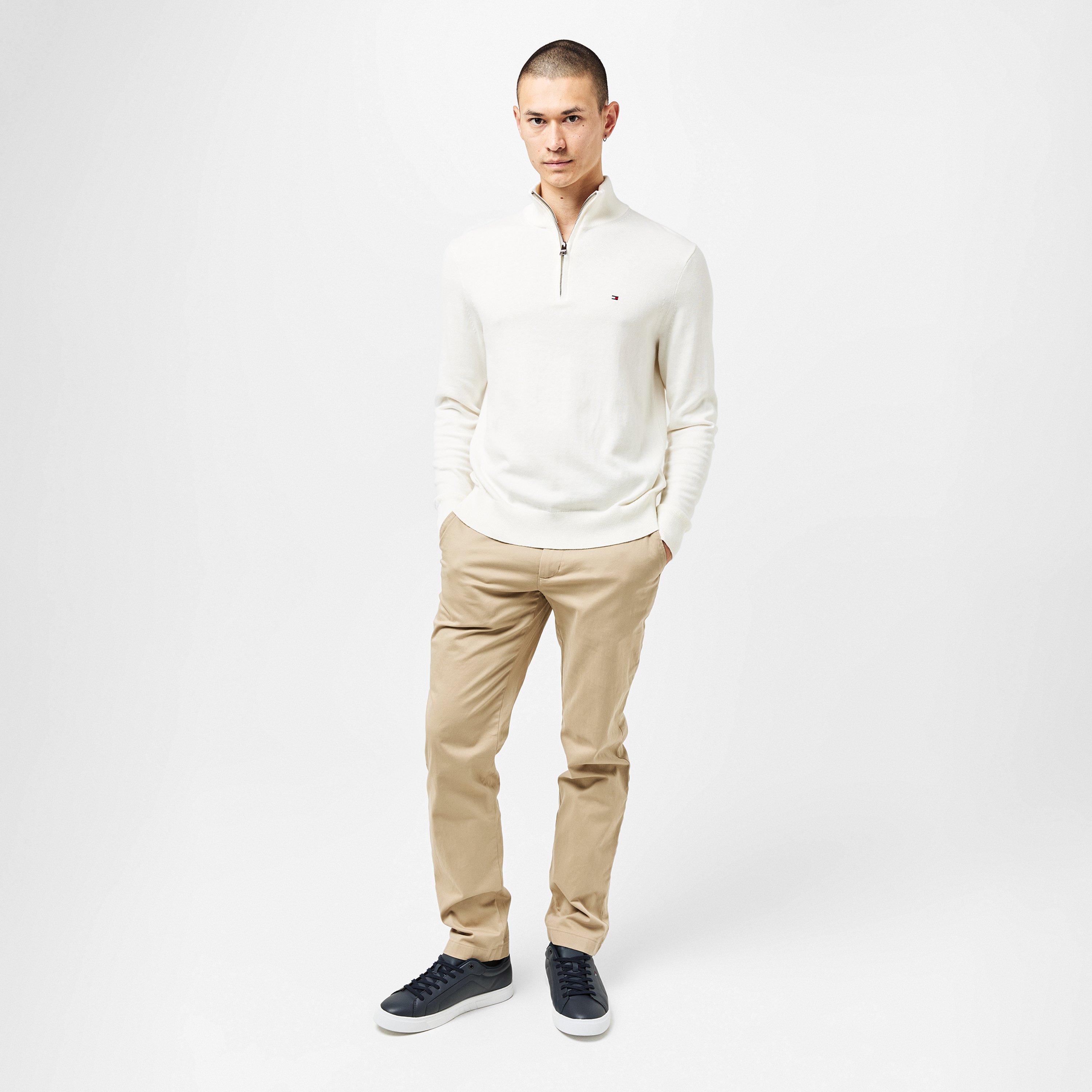 White YBI - Tommy Hilfiger - Half-zip sweater - 6