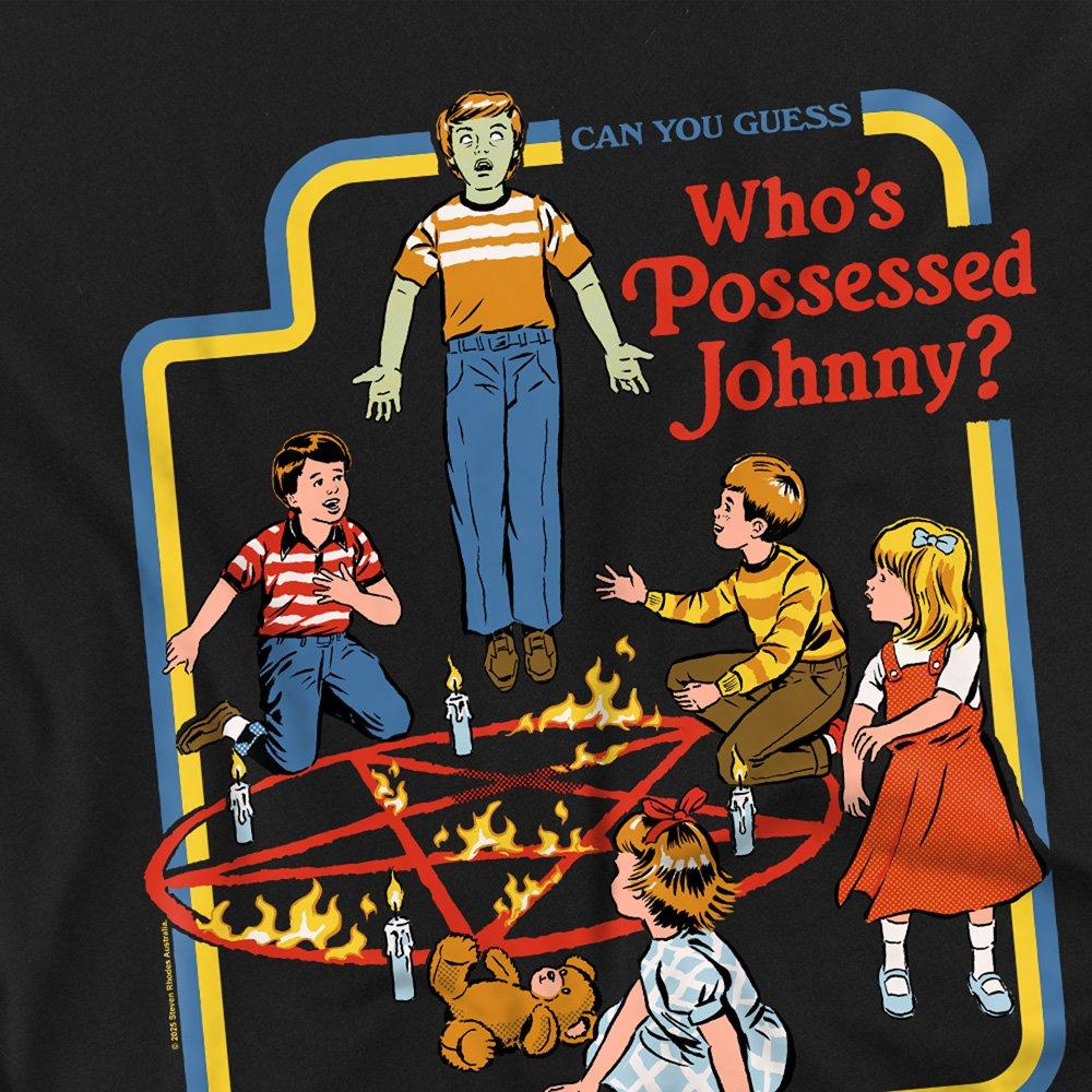 Black - Steven Rhodes - Steven Rhodes WhoS Possessed Johnny Long Sleeve T - 2
