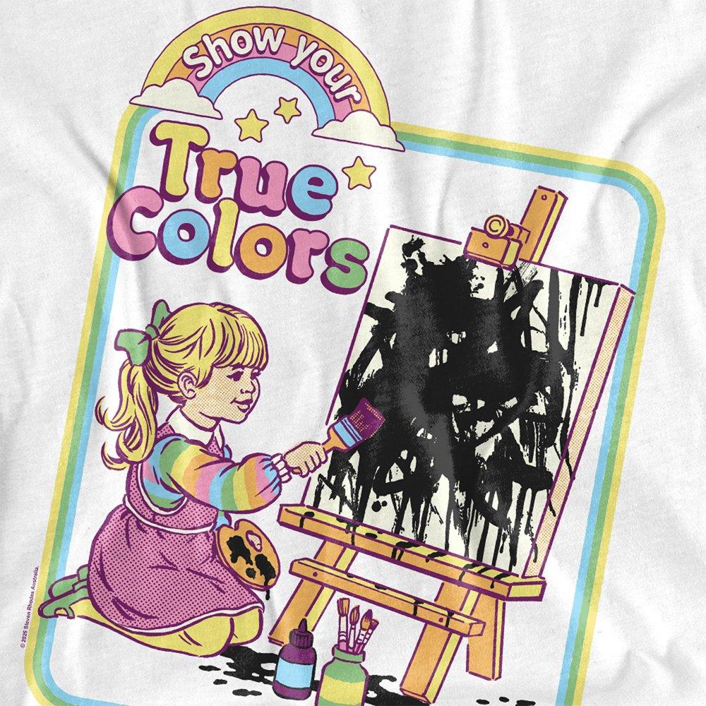 White - Steven Rhodes - Steven Rhodes Show Your True Colors T Shirt White - 2