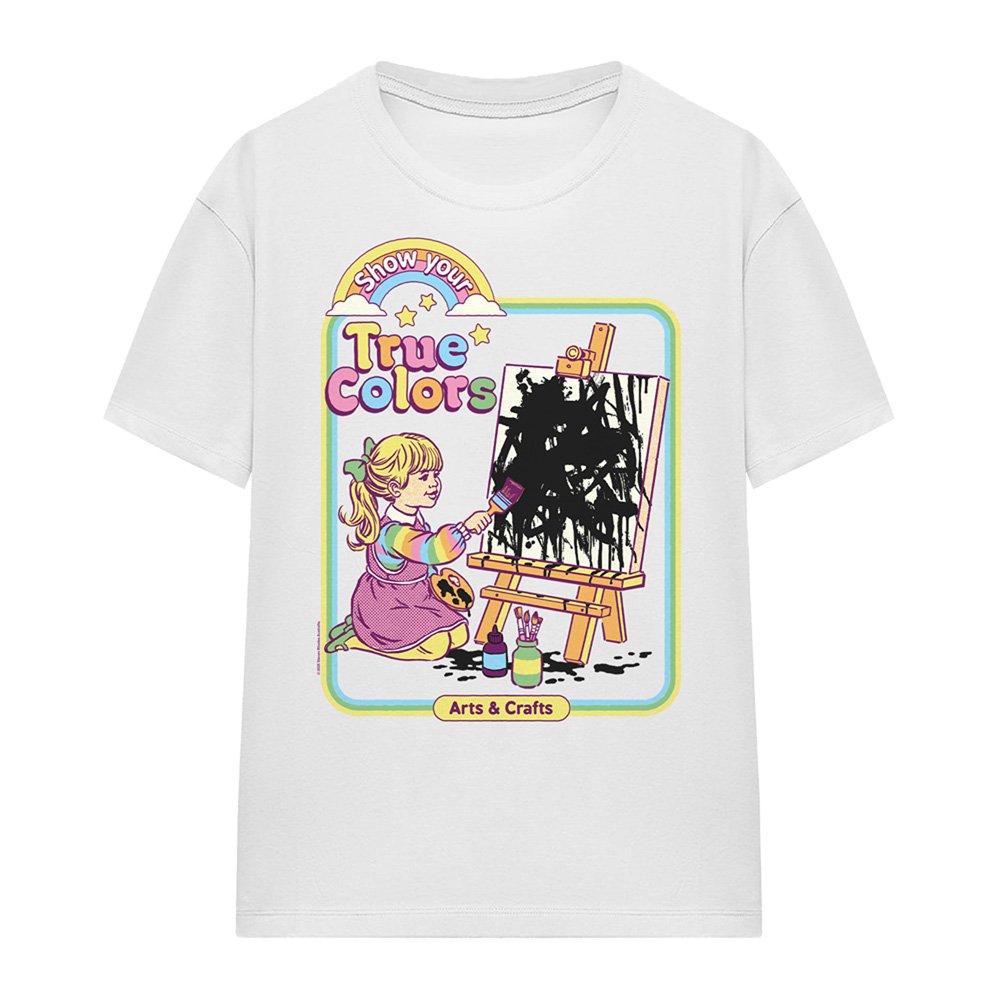White - Steven Rhodes - Steven Rhodes Show Your True Colors T Shirt White - 4