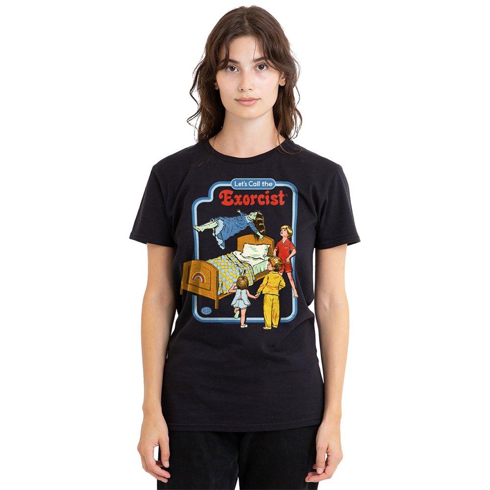 Black - Steven Rhodes - Steven Rhodes Lets Call The Exorcist T Shirt Blac - 1