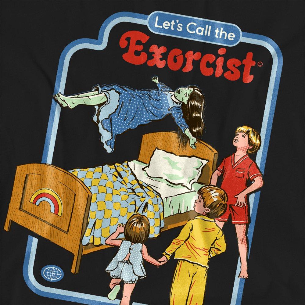 Black - Steven Rhodes - Steven Rhodes Lets Call The Exorcist T Shirt Blac - 2