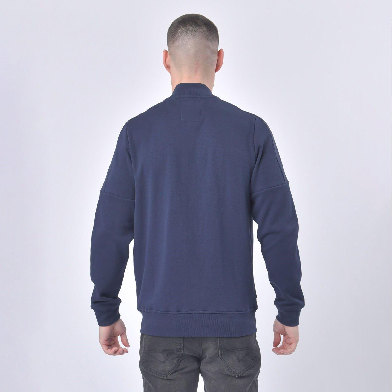 Navy - Luke 1977 - Strike A Cord Full-Zip Sweatshirt - 3