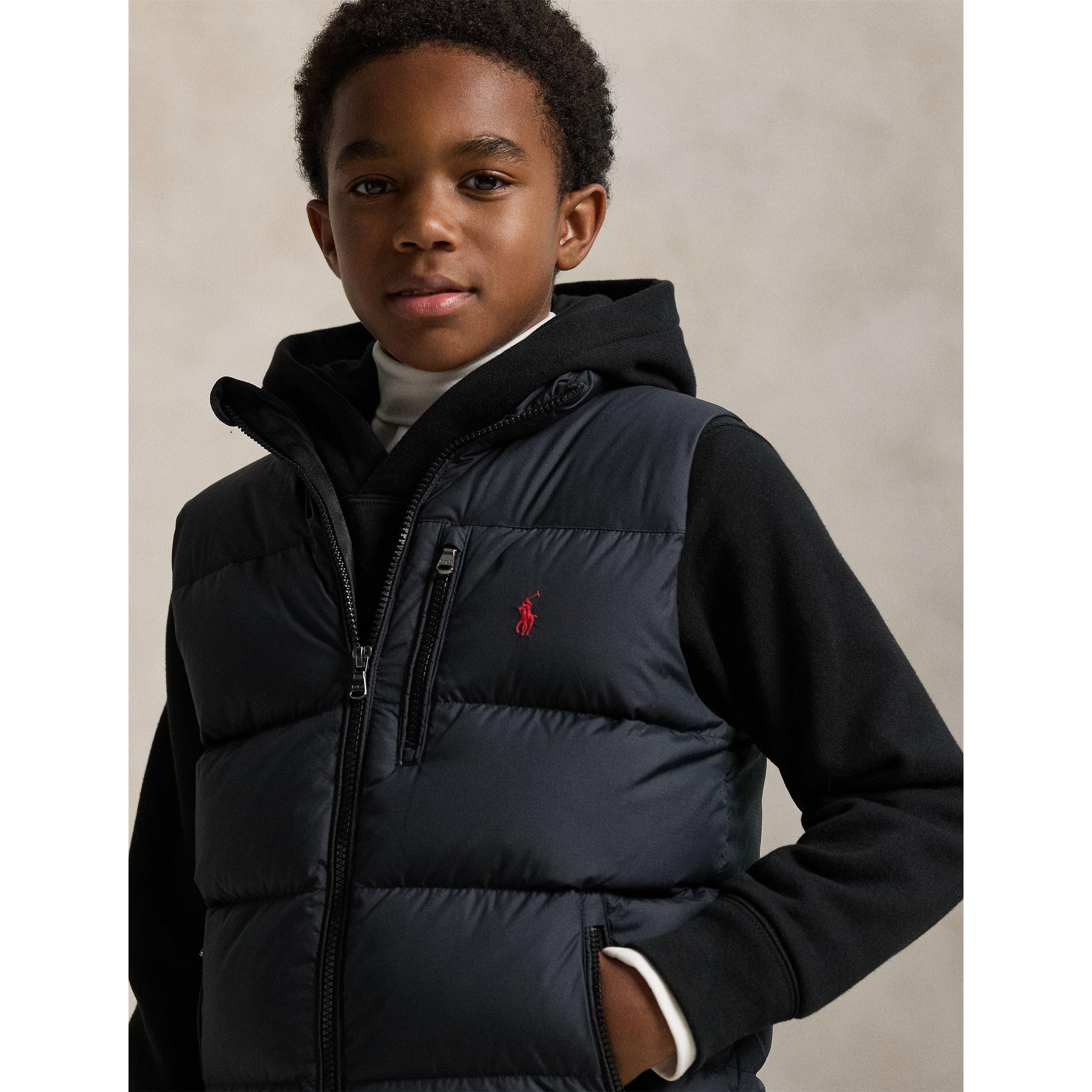 Polo Black - Polo Ralph Lauren - Kids' Logo Embroidered Insulated Sleeveless Gilet - 3