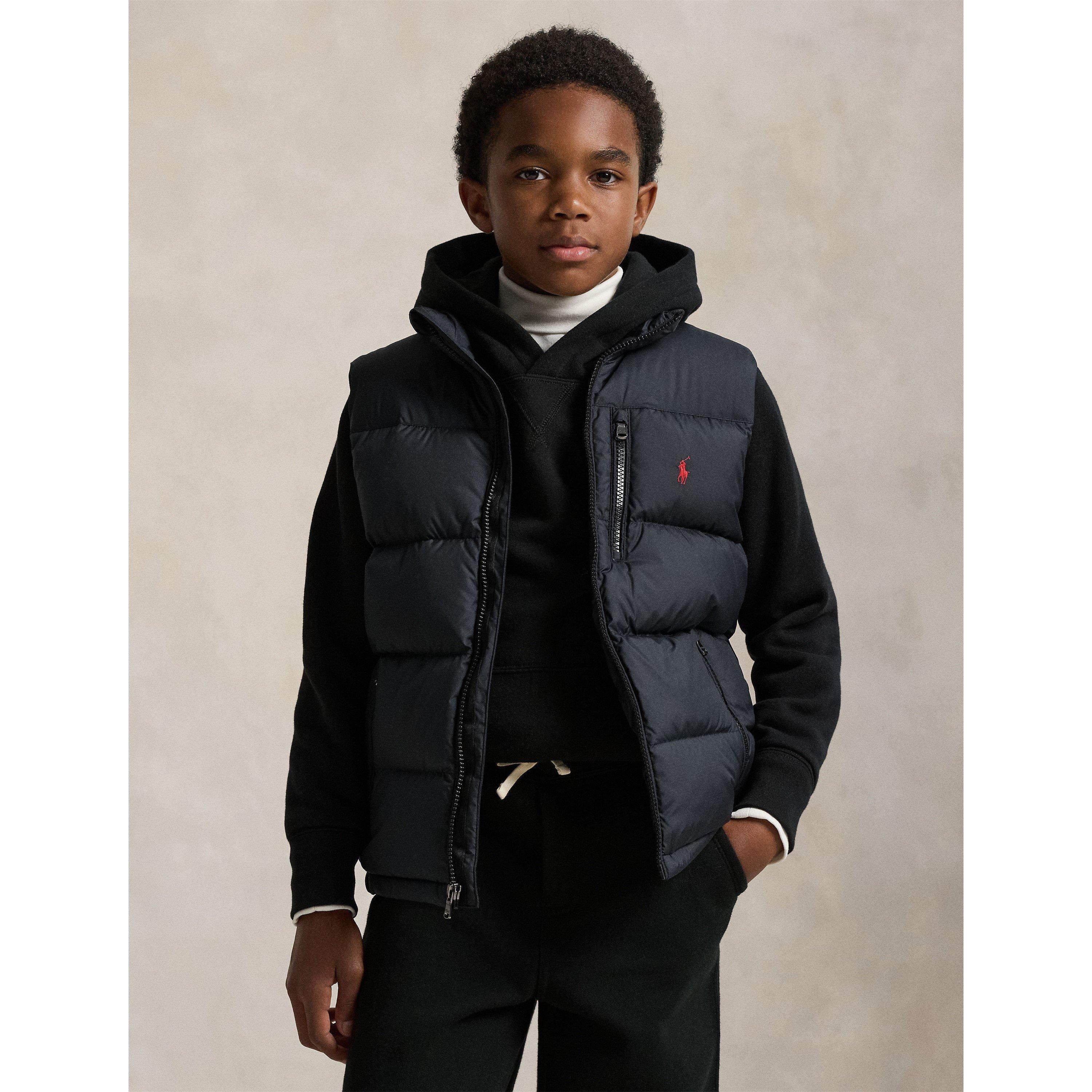 Polo Black - Polo Ralph Lauren - Kids' Logo Embroidered Insulated Sleeveless Gilet - 4