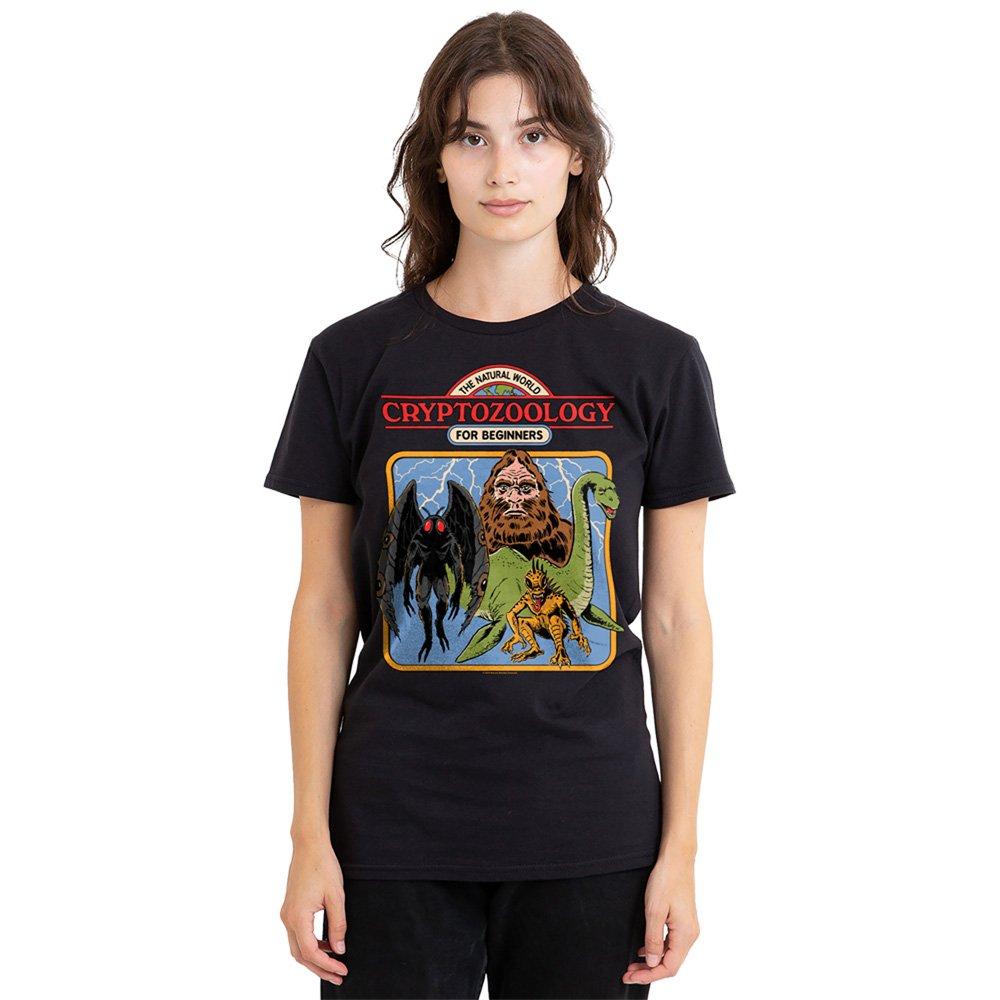 Black - Steven Rhodes - Steven Rhodes Cryptozoology For Beginners T Shirt - 1