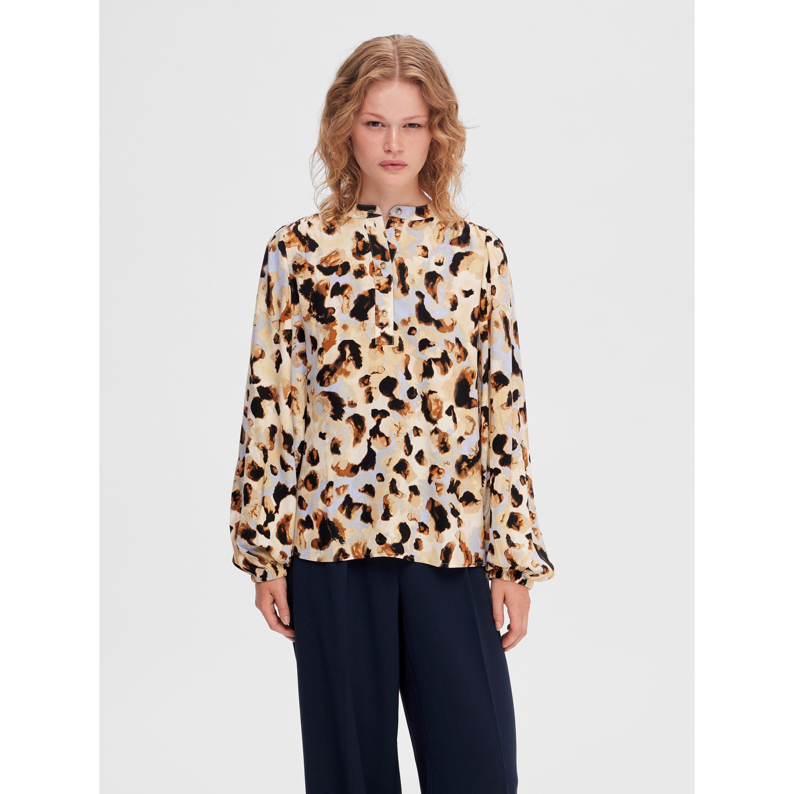 Sandshell - Selected Femme - Women's Laila Pleated Top - 1