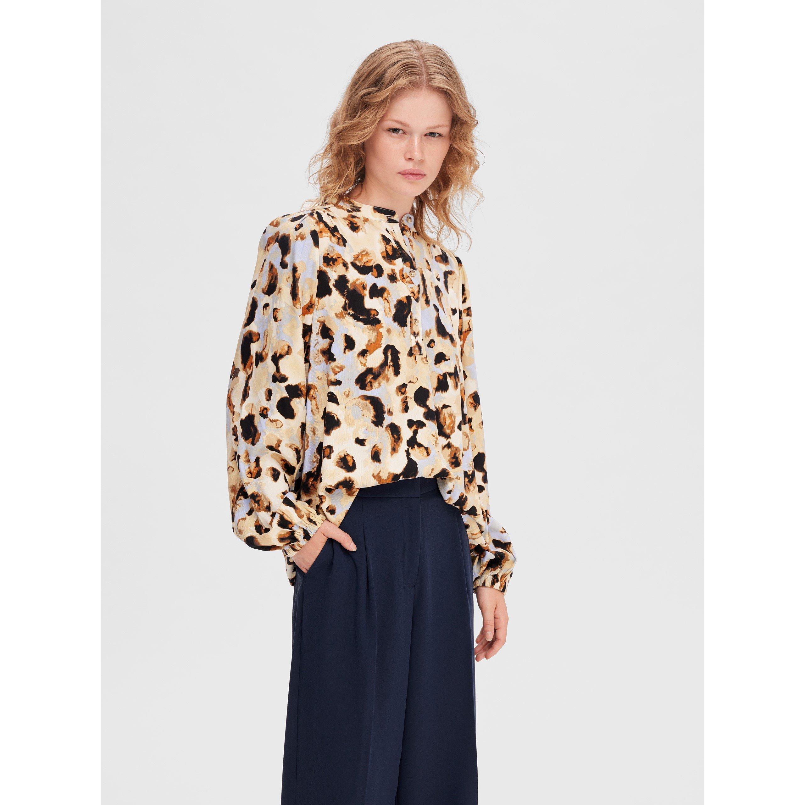 Sandshell - Selected Femme - Women's Laila Pleated Top - 2