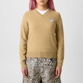 Comme des Garcons PLAY Peeping Heart Jumper