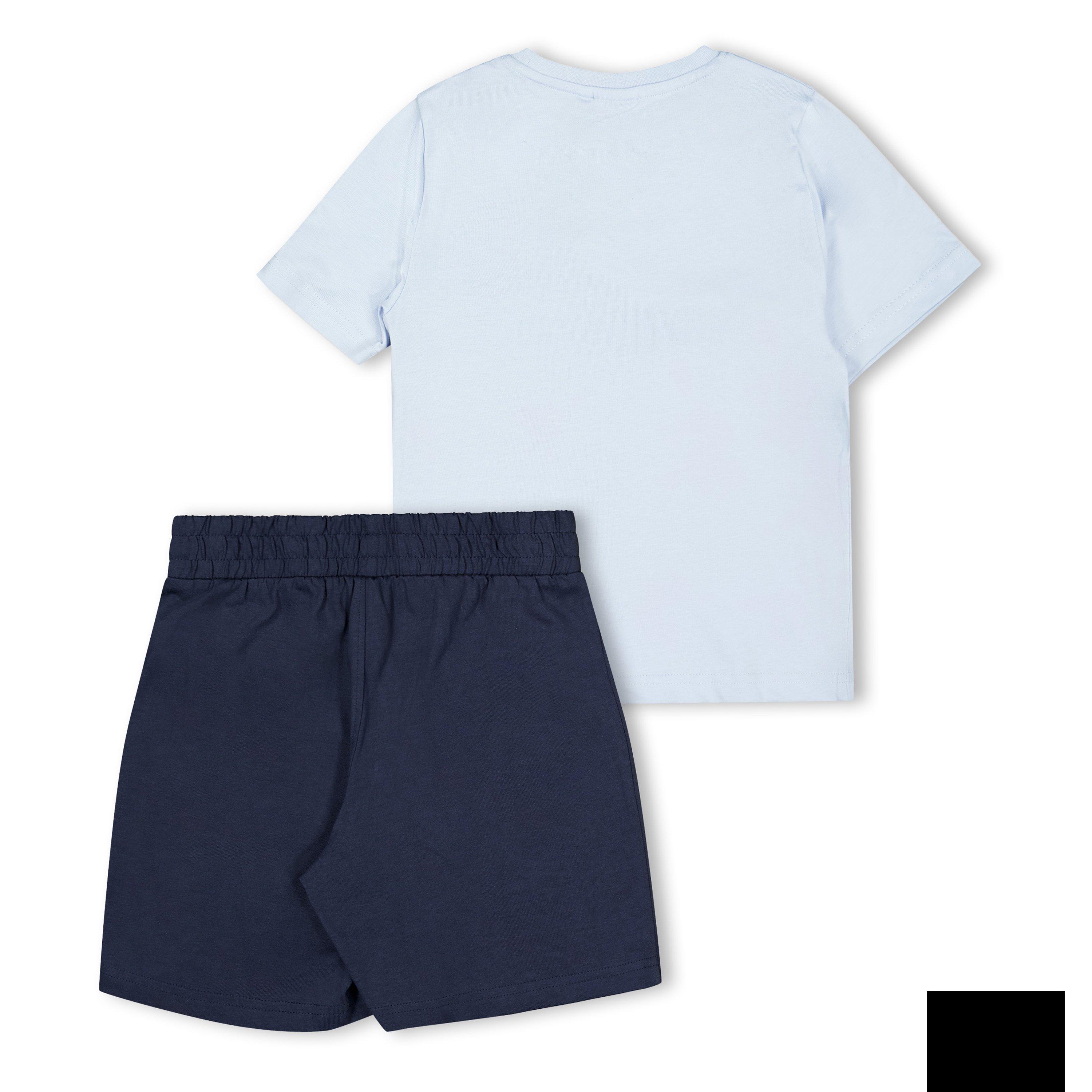 Light Blue/Navy - Boss - Kids' Clothing Set - 2