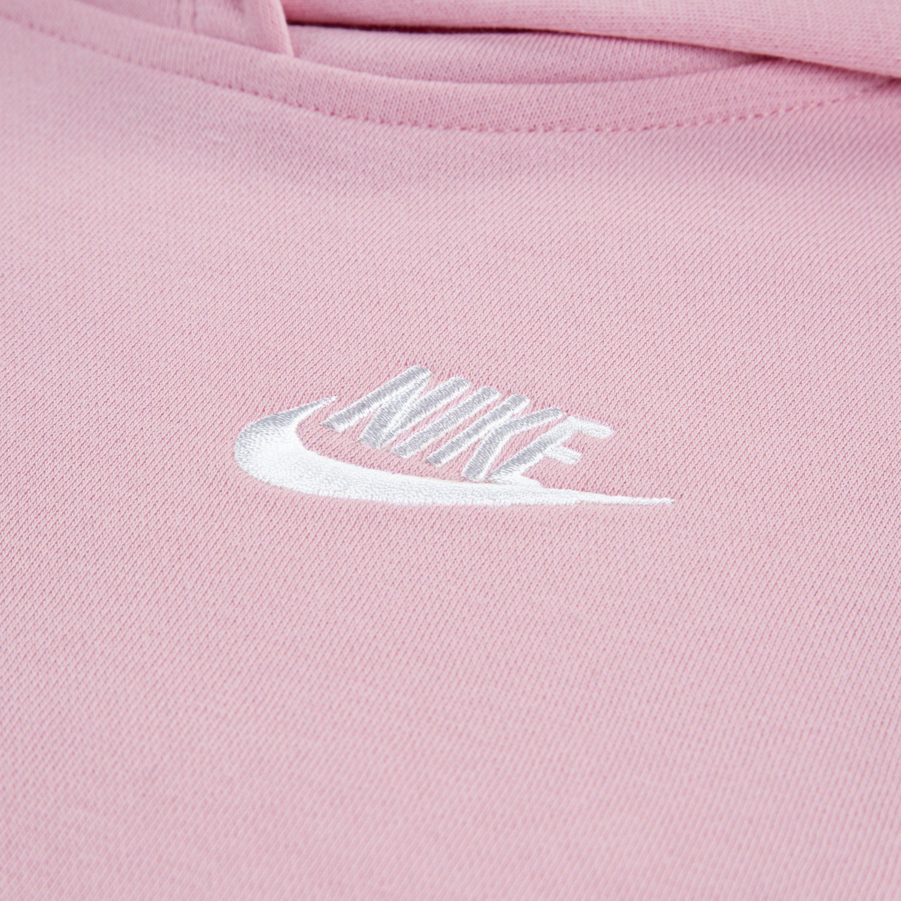 Pink - Nike - Kids' Over the Head Hoodie - 3