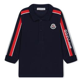 Moncler Long Sleeve Polo Shirt Infants