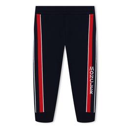 Moncler Jacquard Logo Jogging Bottoms Juniors