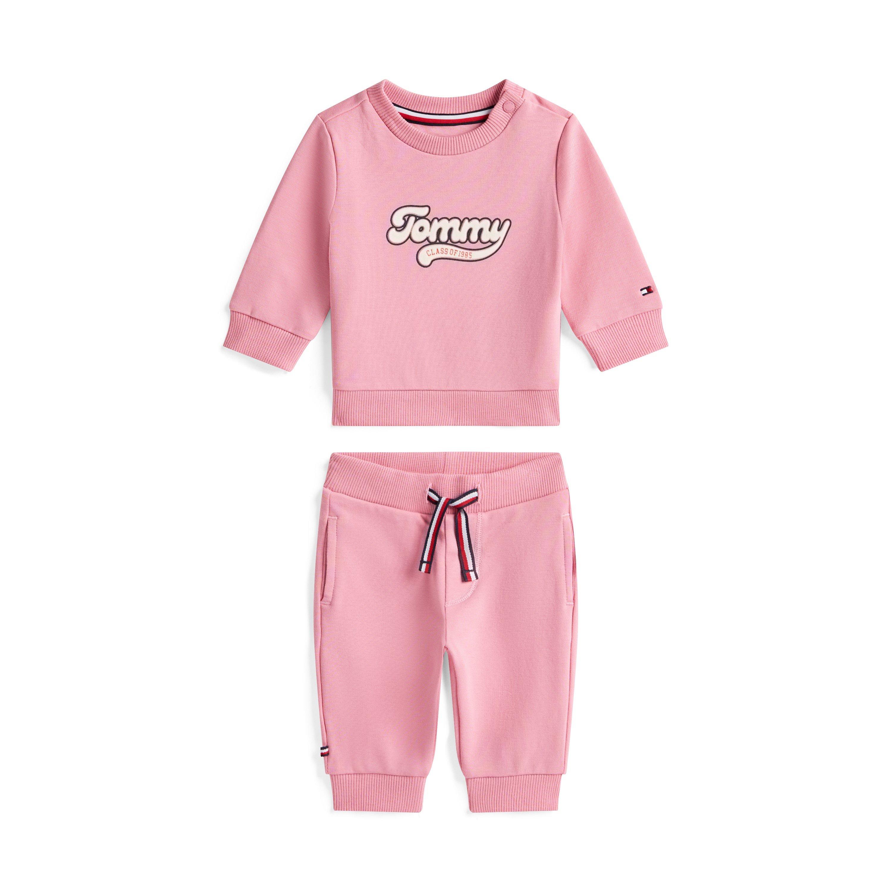 Tommy Hilfiger  Infant Kids' Graphic Clothing Set - Pink Thc - 24M(92)