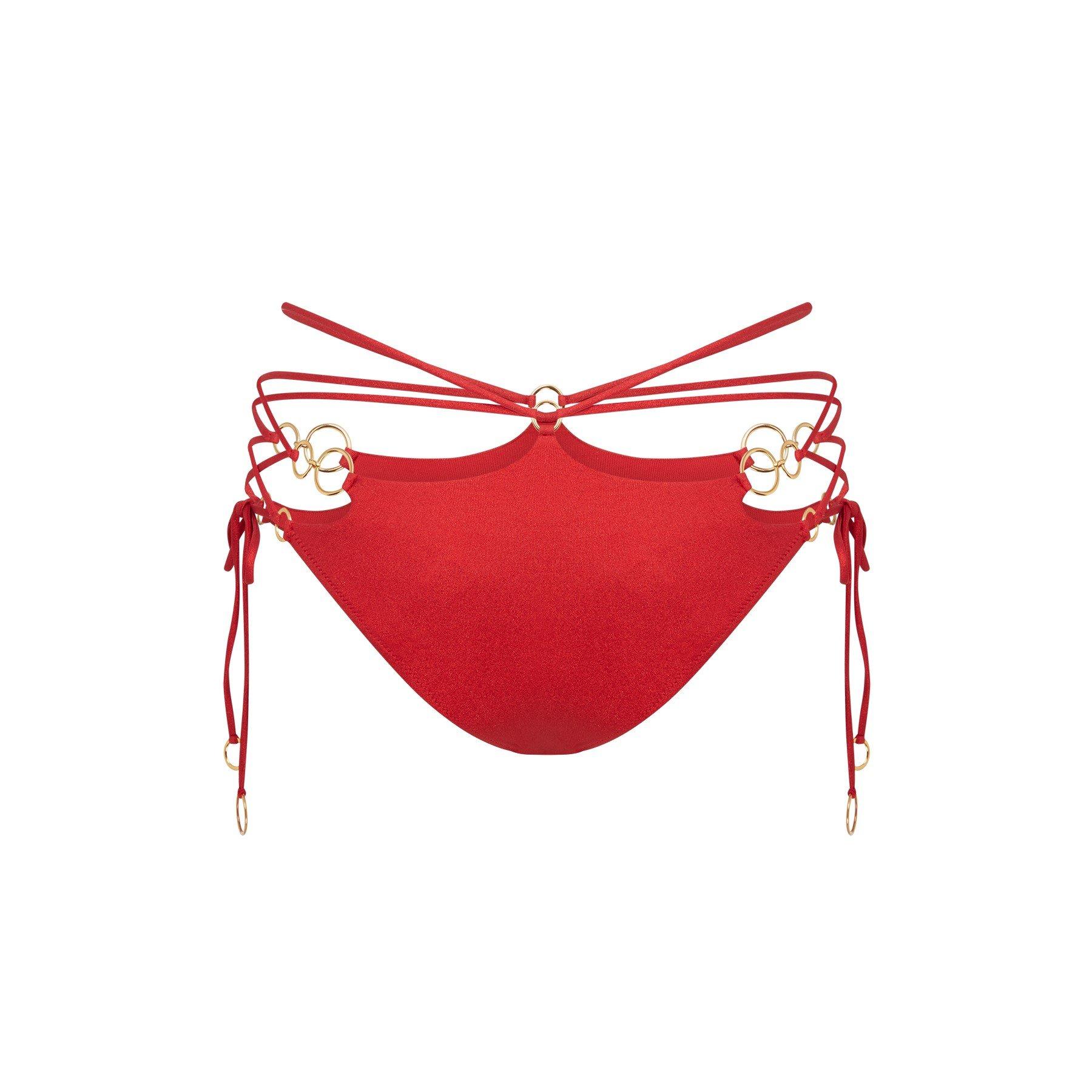 Red  Foil - Agent Provocateur - DAVINE Bikini bottoms - 2