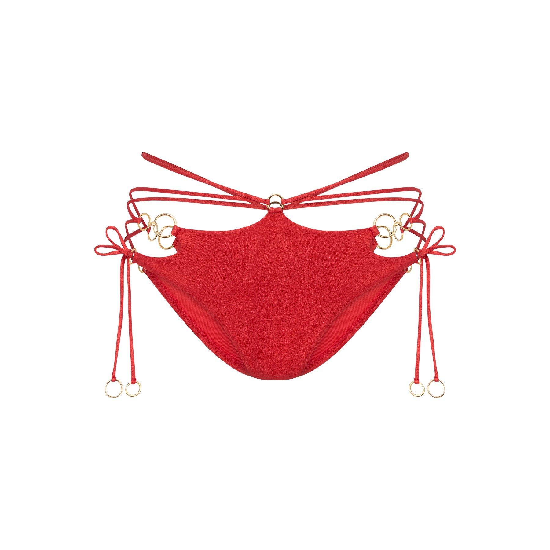 Red  Foil - Agent Provocateur - DAVINE Bikini bottoms - 6