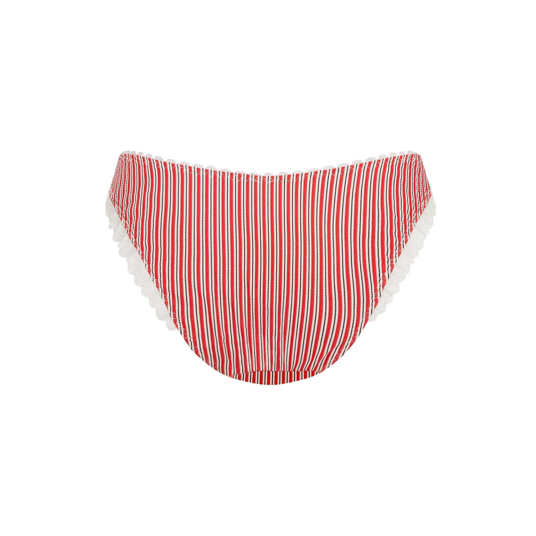White/Red - Agent Provocateur - MILLI Bikini bottoms - 6