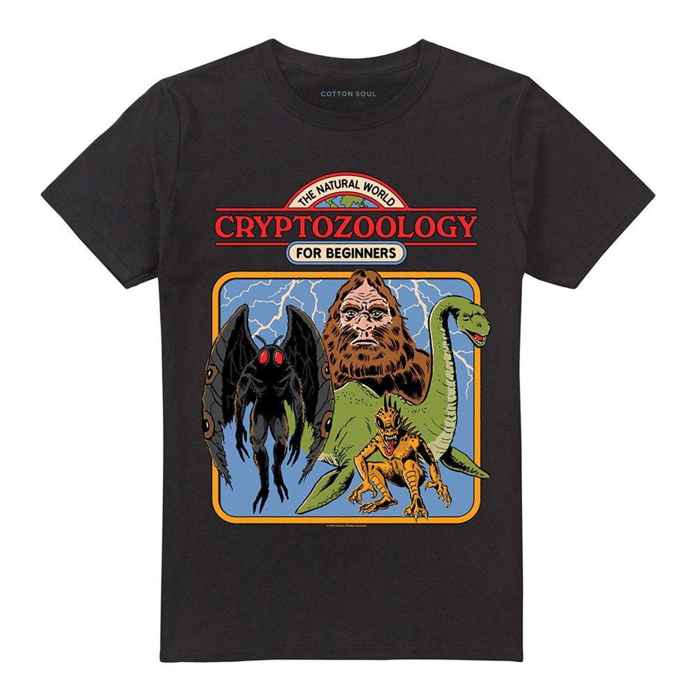 Black - Steven Rhodes - Steven Rhodes Cryptozoology For Beginners T-Shirt - 4