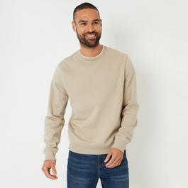 Threadbare Mock T-Shirt Crew Neck Sweatshirt