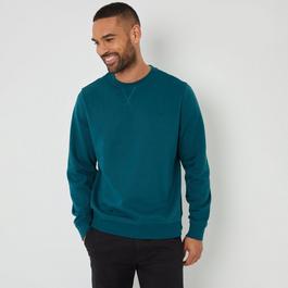 Threadbare Cotton Blend Satsuma Crew Neck Sweatshirt