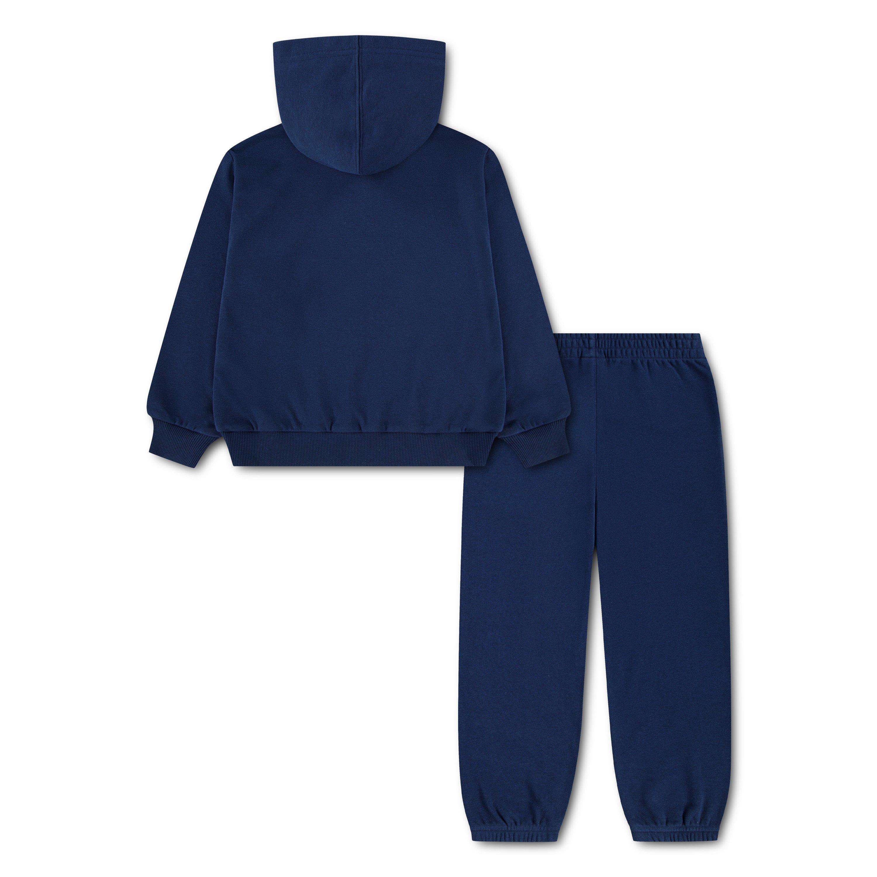 Converse Navy - Converse - Kids' Mini Logo Jumper and Joggers Cotton Pyjama Set - 2