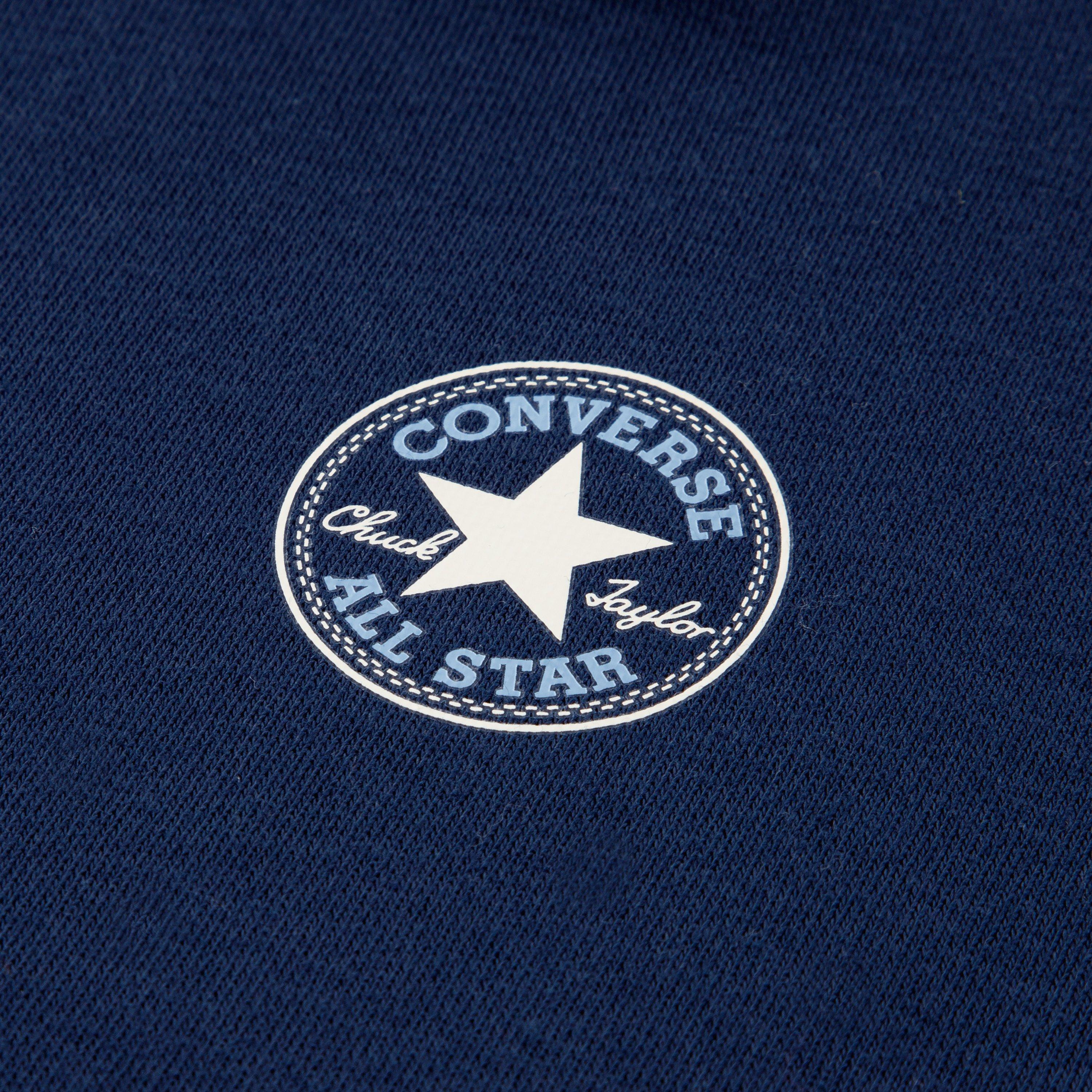 Converse Navy - Converse - Kids' Mini Logo Jumper and Joggers Cotton Pyjama Set - 3