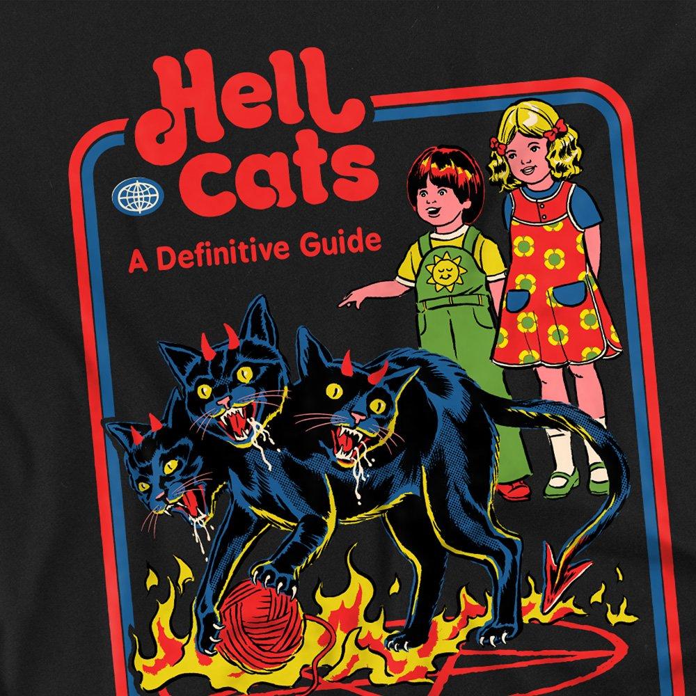 Black - Steven Rhodes - Steven Rhodes Hell Cats Long Sleeve T-Shirt Black - 2