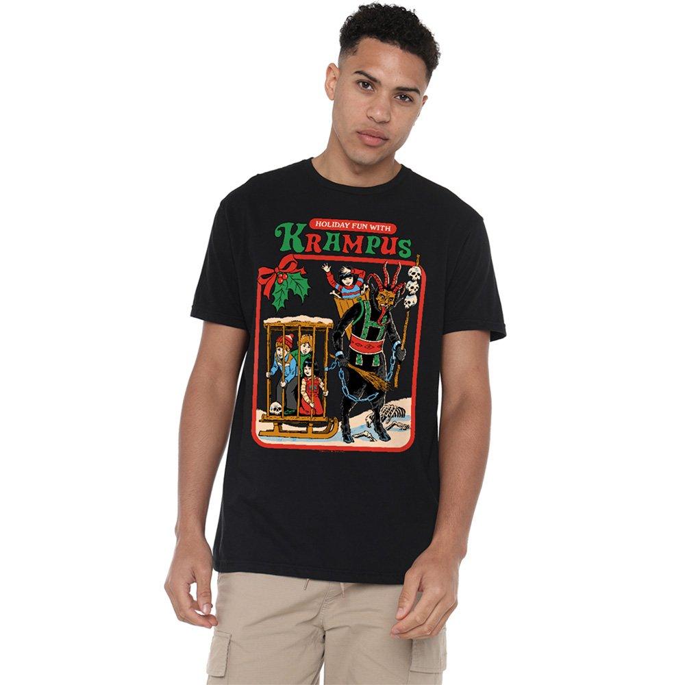 Black - Steven Rhodes - Steven Rhodes Fun With Krampus T-Shirt Black - 1