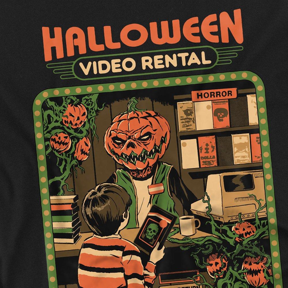 Black - Steven Rhodes - Steven Rhodes Video Rentals Long Sleeve T-Shirt B - 2