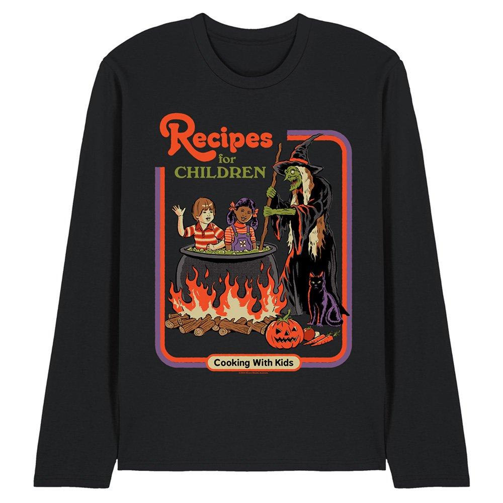 Black - Steven Rhodes - Steven Rhodes Recipes For Children Long Sleeve T-S - 1