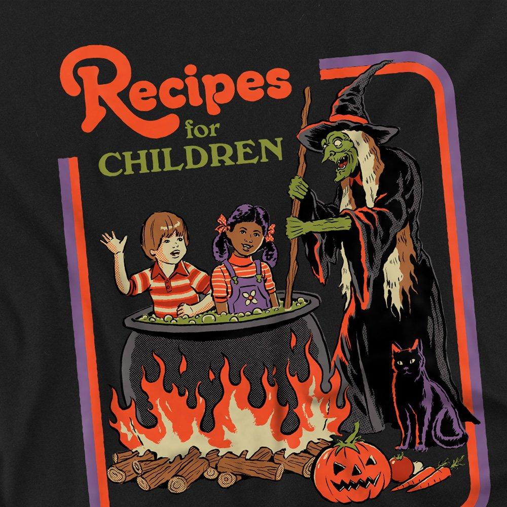 Black - Steven Rhodes - Steven Rhodes Recipes For Children Long Sleeve T-S - 2