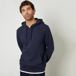Threadbare Mock T-Shirt Pullover Hoodie