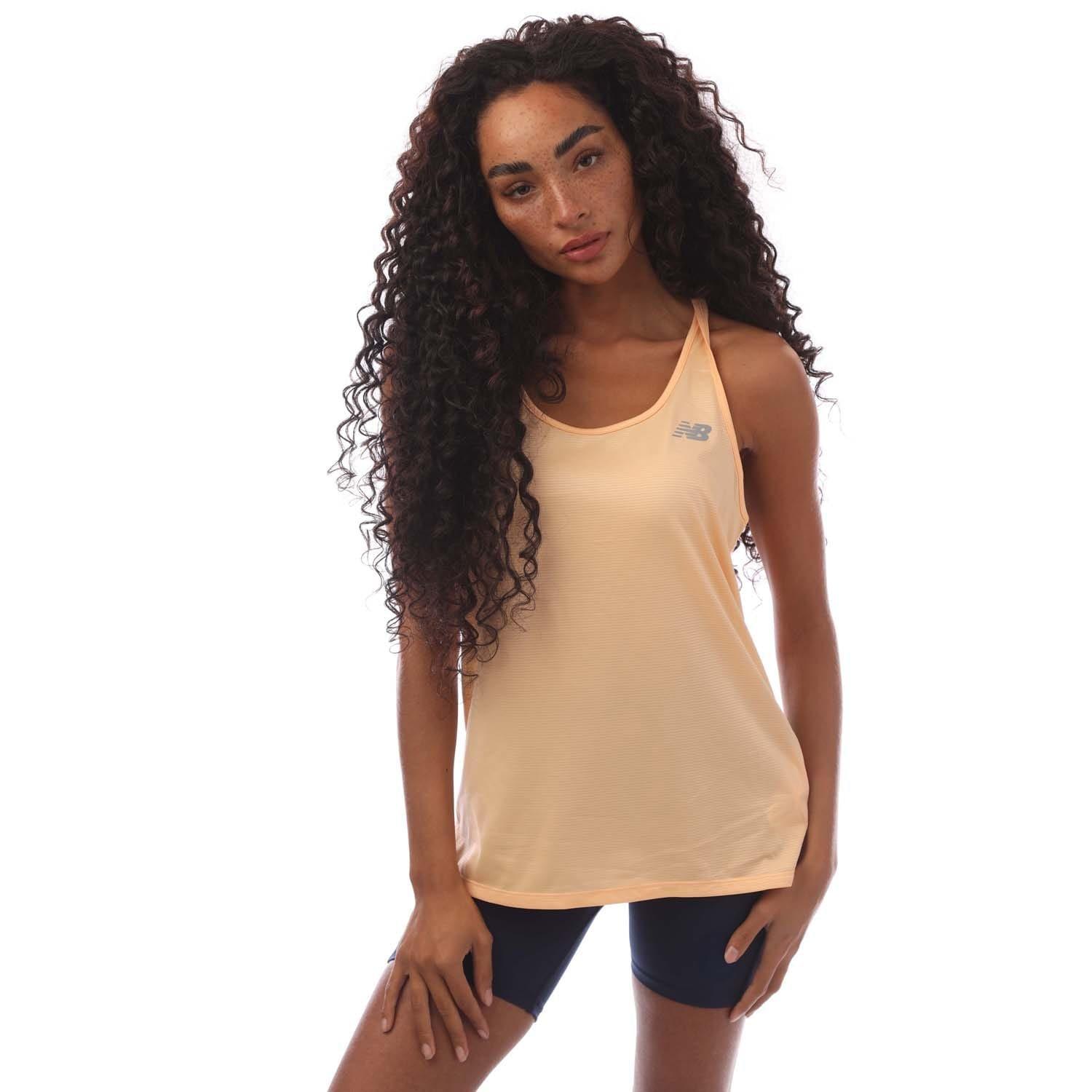 Peach - New Balance - Sport Essentials Tank Top - 1