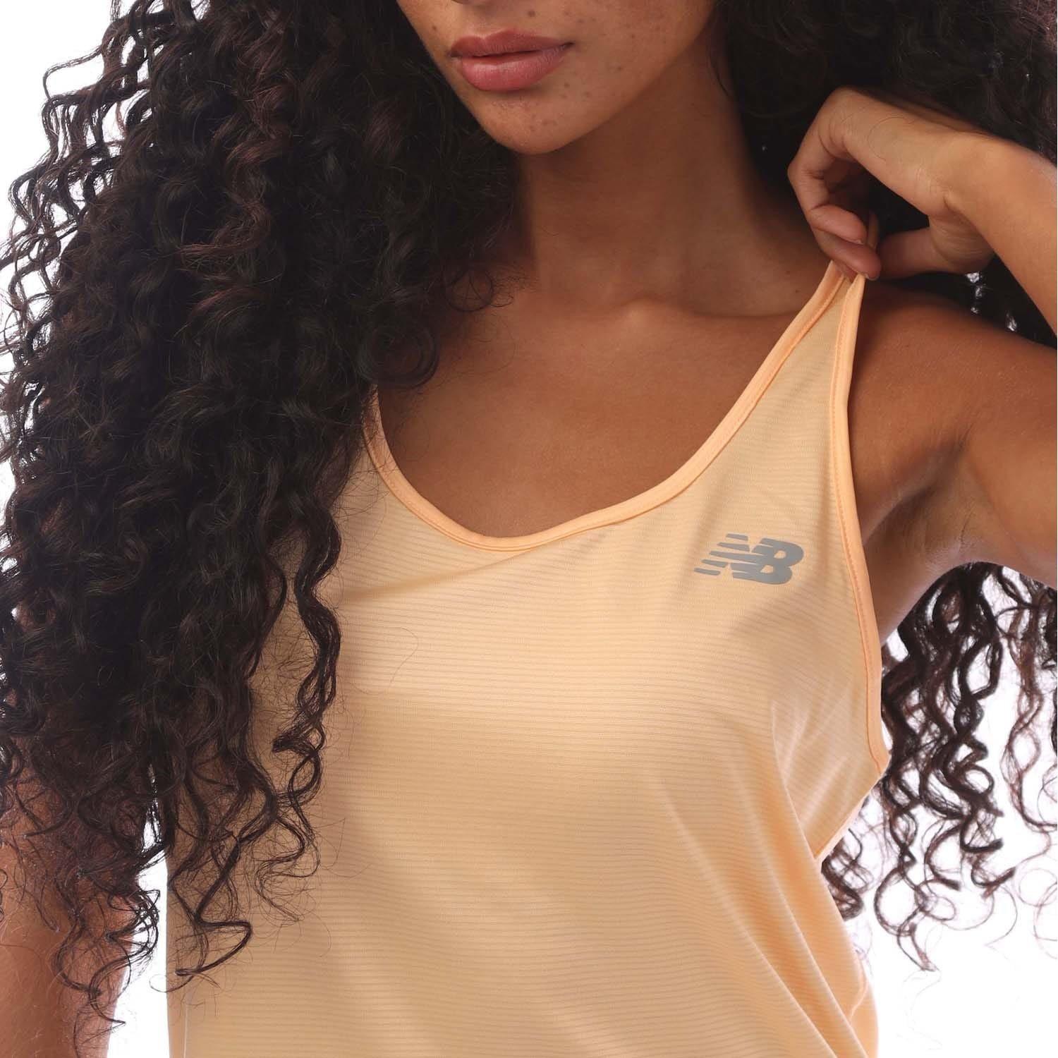 Peach - New Balance - Sport Essentials Tank Top - 2