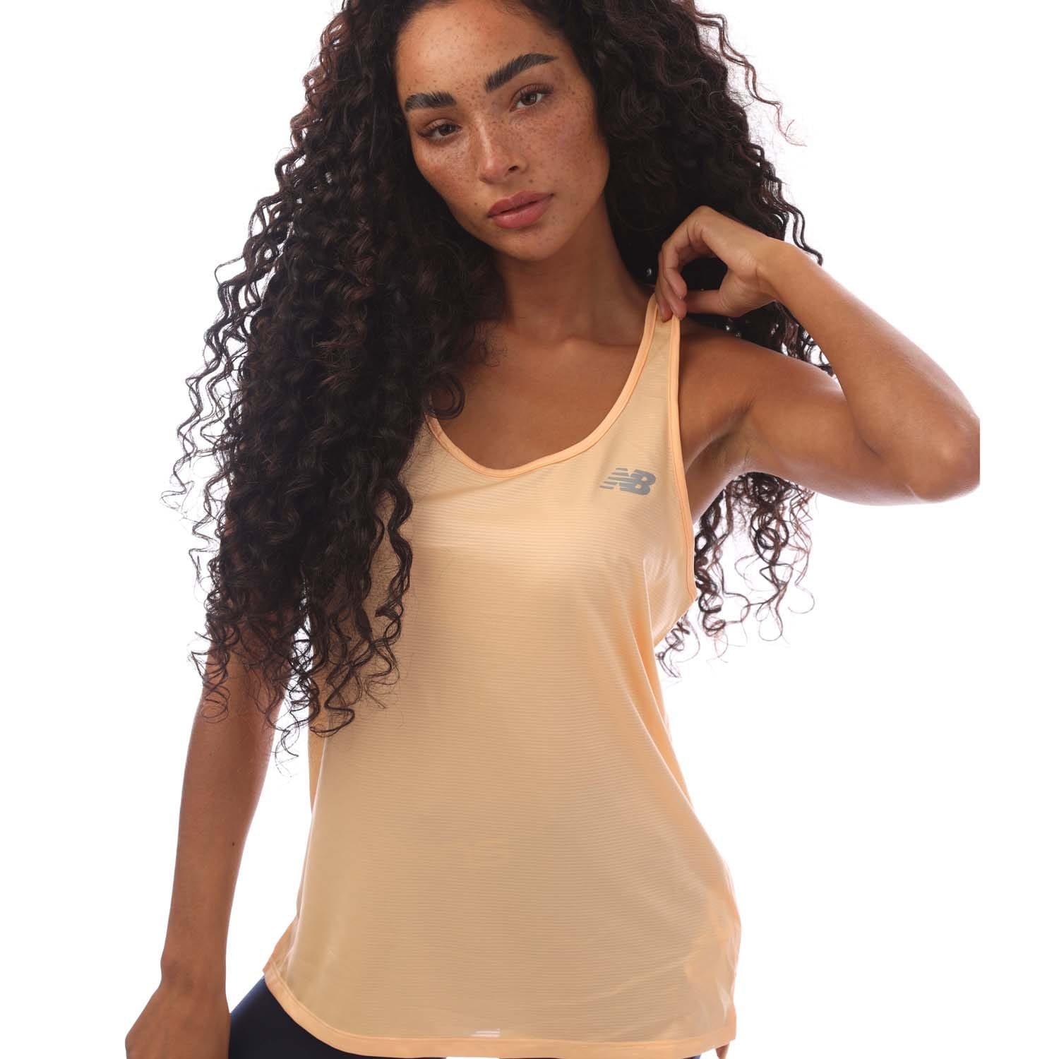 Peach - New Balance - Sport Essentials Tank Top - 4