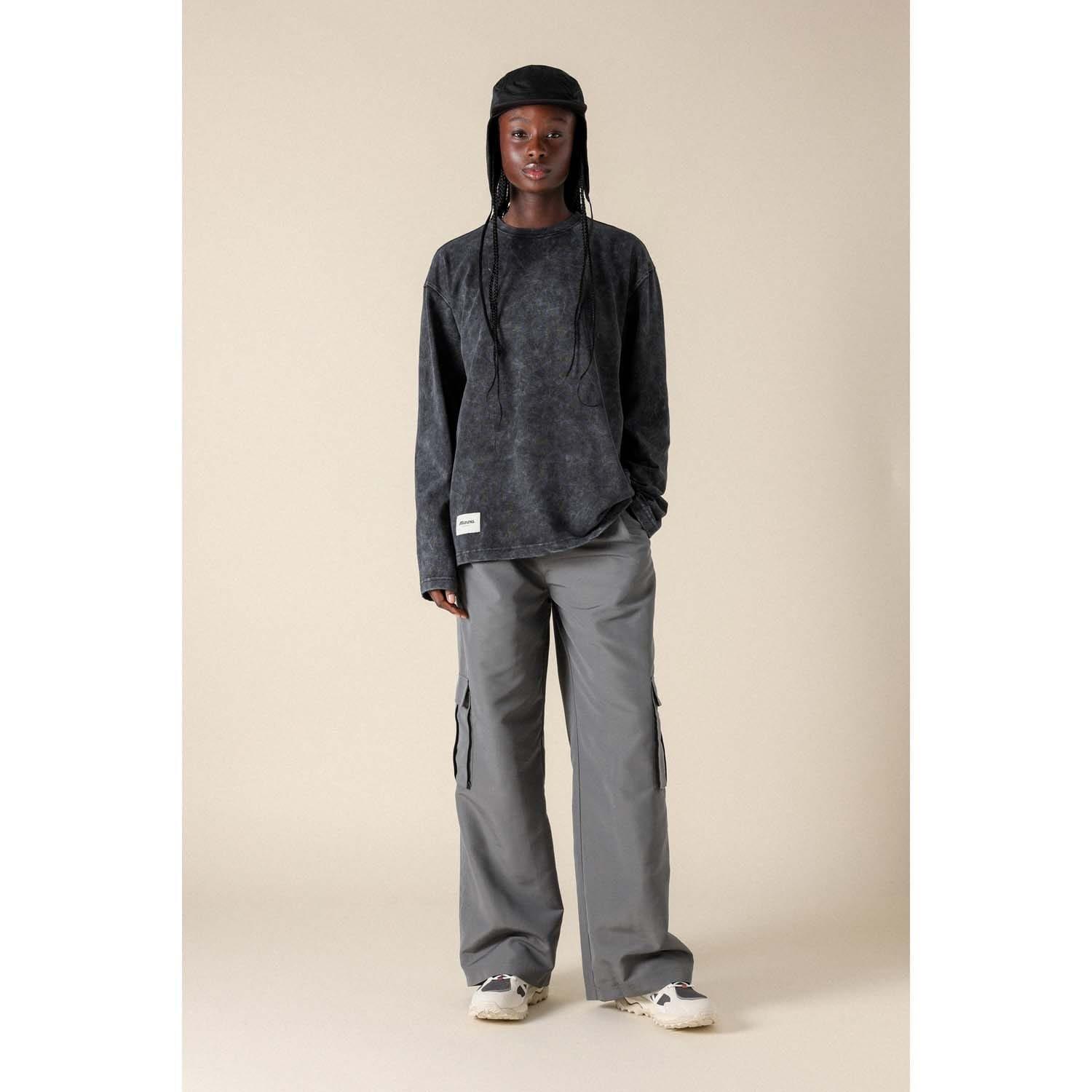 Black - Mizuno - Sportstyle Long Sleeve T-Shirt - 4