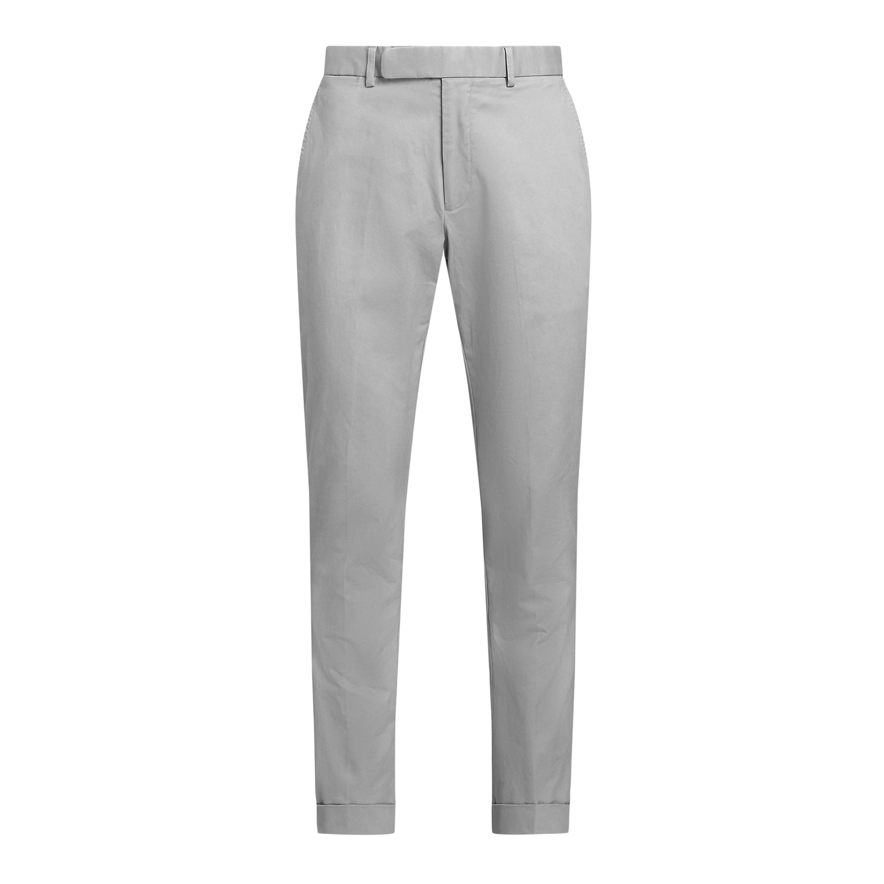 Grey Fog - Polo Ralph Lauren - Stretch Slim Fit Chino Trousers - 1