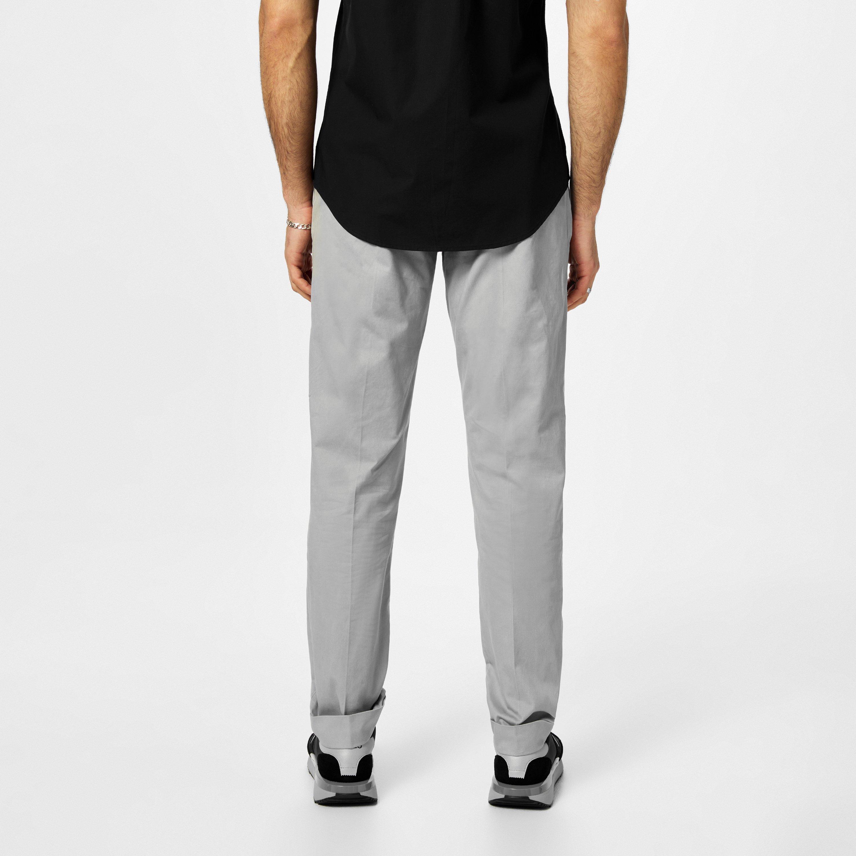 Grey Fog - Polo Ralph Lauren - Stretch Slim Fit Chino Trousers - 3