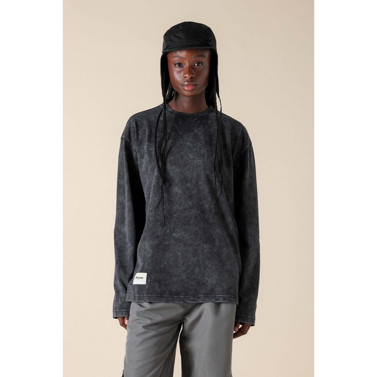 Black - Mizuno - Sportstyle Crewneck Sweatshirt - 5