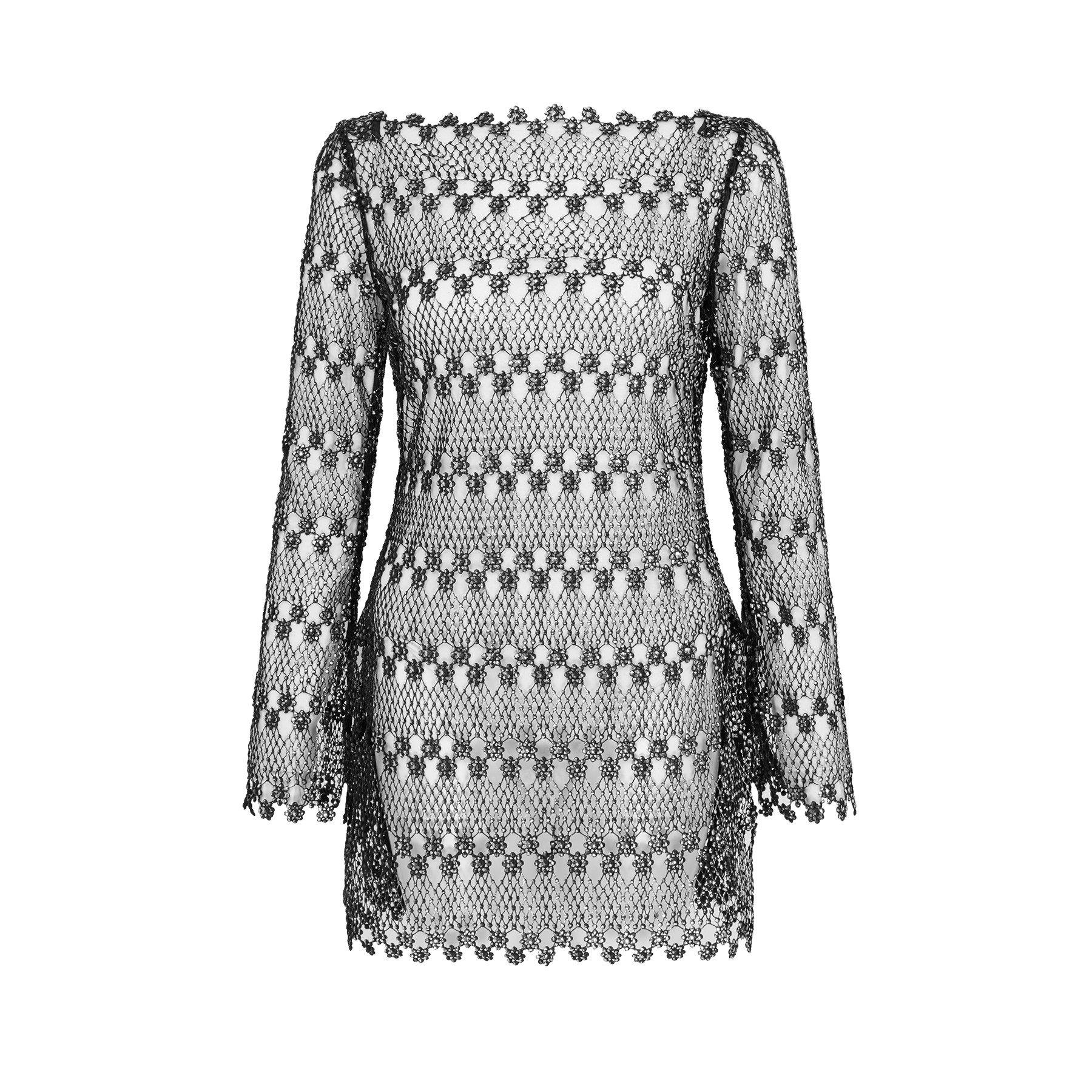 Black/Silver - Agent Provocateur - MAIYA Dress - 8